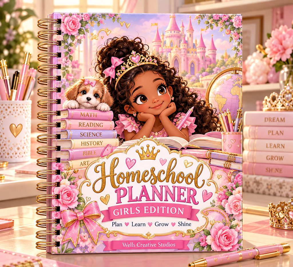Homeschool Planner: Girls Edition