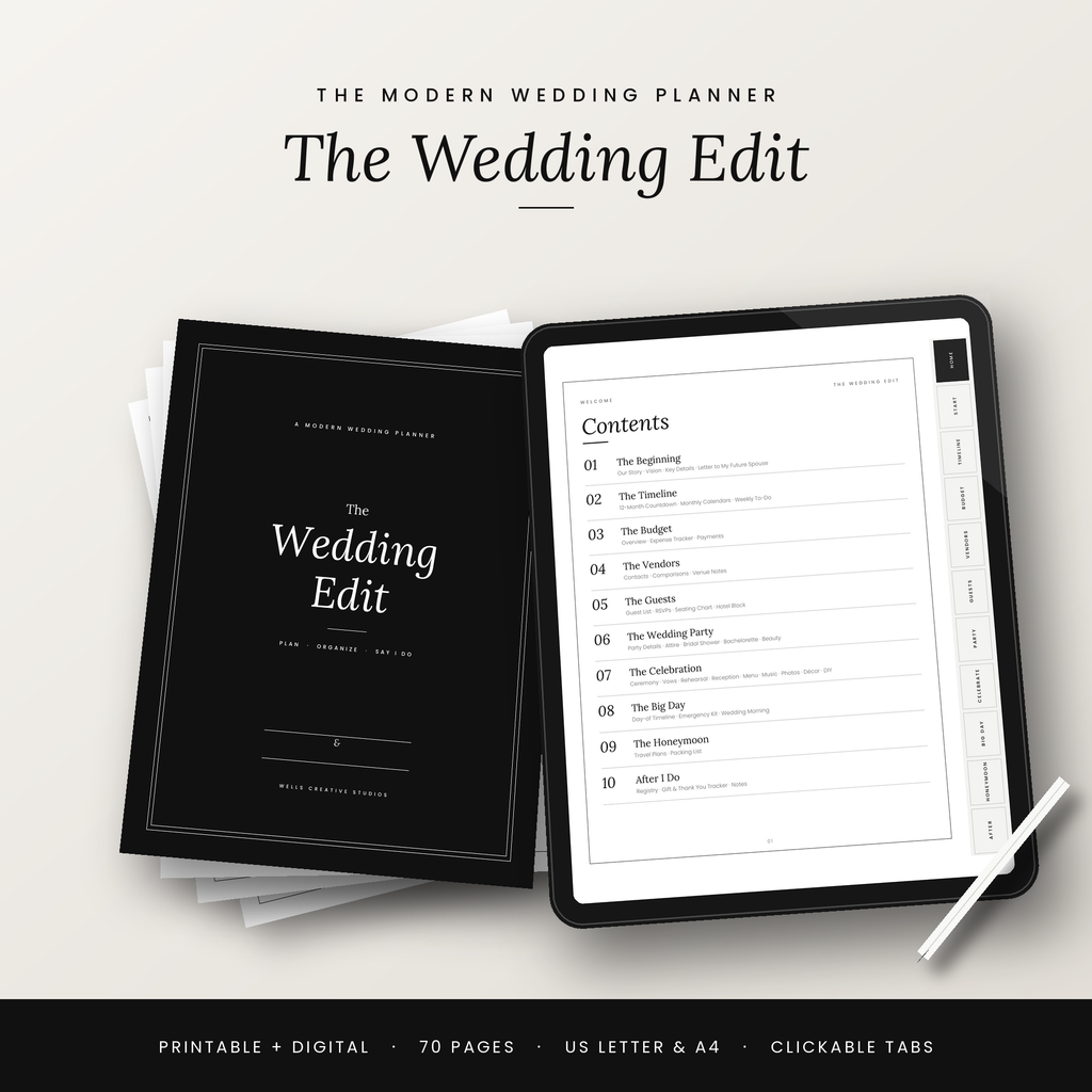 The Wedding Edit
