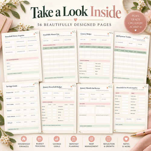 Home & Money Budget Planner